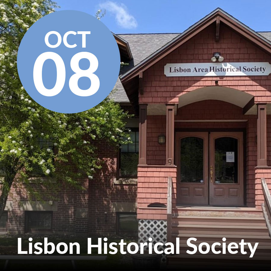 Oct BAH - Lisbon Area Historical Society