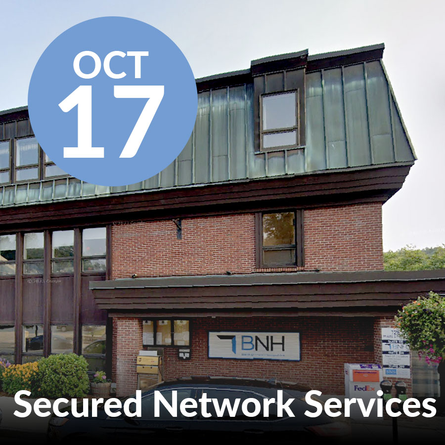 Oct BAH - Secured Network Services