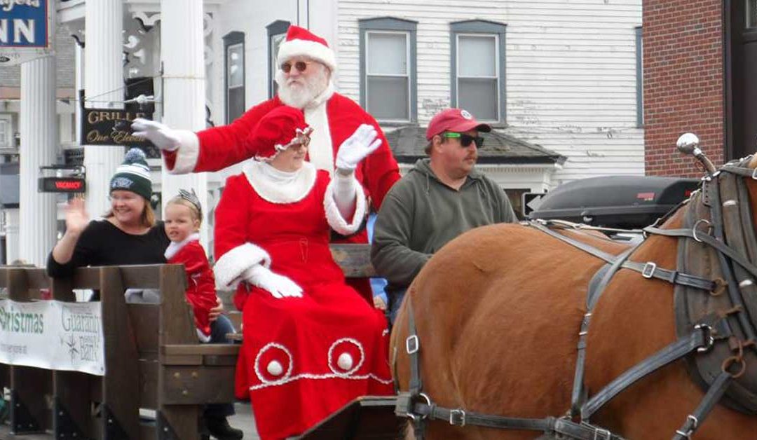 Littleton Civic Booster Club annual Christmas Parade in Littleton, New Hampshire