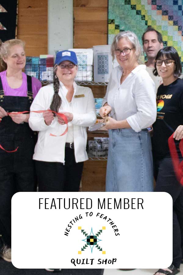 Featured Member Nesting to Feathers stitchery