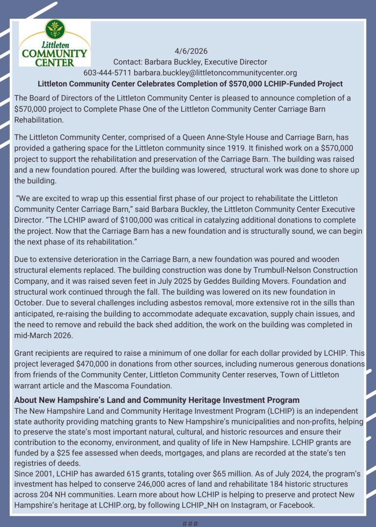 Press release Carriage Barn Completed for LACC 768x1075